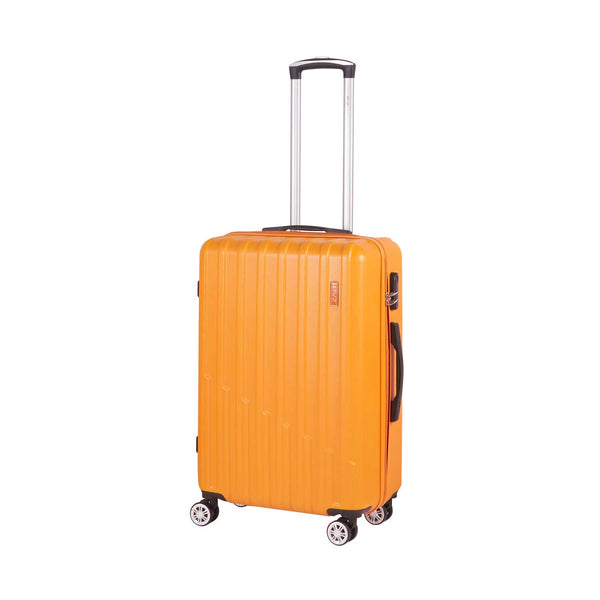 Trolley Valigia Media Rigido 4 Ruote con Combinazione in ABS Ravizzoni Stelvio Giallo Senape prezzo