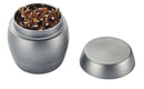 Grinder Ø40 mm 4 Livelli per Spezie Erbe e Tabacco Argento