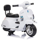Piaggio Mini Vespa PX150 Elettrica 6V per Bambini Bianca