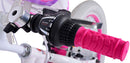 Bicicletta per Bambine 20" Freni Vbrake Cambio Shimano 7 Marce e Cavalletto con Cestino e Portapacchi Rosa