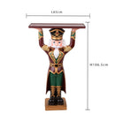 Soldato Schiaccianoci Natalizio Portaoggetti H106,5 cm in Resina