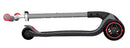 Monopattino 3 Ruote Pieghevole 5 Altezze Max 50 Kg Globber Master Grigio e Rosso