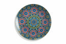 Servizio Piatti 18 Pezzi in Porcellana e Gres Multicolor Villa d'Este Home Tivoli Marrakech