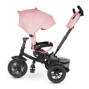 Triciclo Passeggino per Bambini 6 in 1 con Seggiolino Reversibile Qplay Premium Rosa