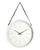 Orologio da Muro 40x6x66 cm Timeline in Legno Bianco