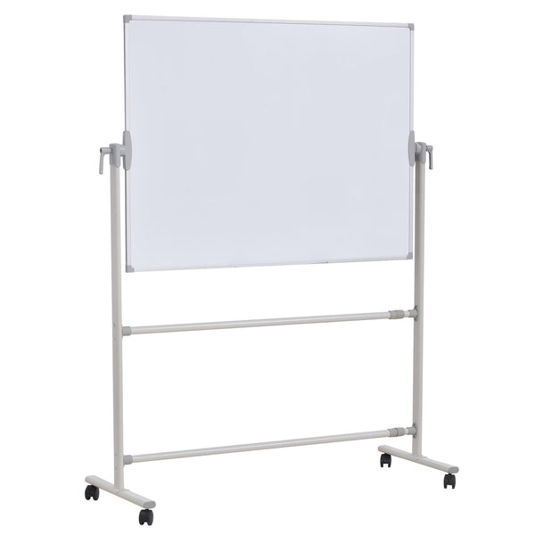 online Tableau Noir Magnétique 139x51x177 cm en Aluminium Blanc