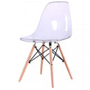 Sedia Mali 53x47x82 h cm in Policarbonato Trasparente