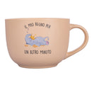 Tazza Ø11,5x9 cm in New Bone China VdE Tivoli 1996 Lazy "il mio regno x un altro minuto"
