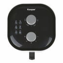 Friggitrice Elettrica ad Aria 1400W 4,8 Litri Kooper Dorè Bianca