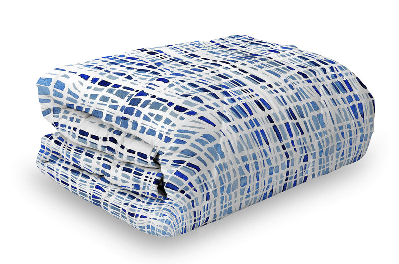 Trapunta Invernale Stampata 250gr Glass Multicolore