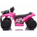 Mini Quad Elettrico per Bambini 6V Rosa