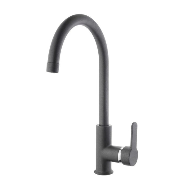 Rubinetto Cucina Miscelatore Monocomando Lavello Canna Tonda in Ottone Granito Plus Croma prezzo