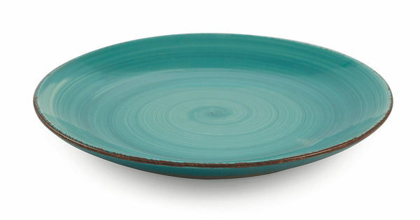 online Set de 6 Assiettes à Fruits Ø19x2 cm en Gres VdE Tivoli 1996 Baita Azzurro