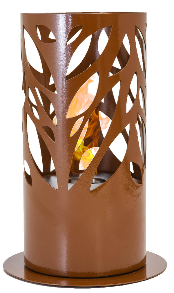 Table Cheminée Bioéthanol Ø15x30,5cm Karlsen Elba Marron online
