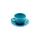Set de 6 Tasses à Thé avec Soucoupe Ø9,5xh7 cm en Grès Cérame Romeo Turchese