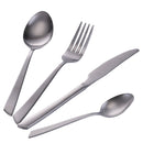 Servizio Set di Posate 24 Pezzi in Acciaio Silver Lucido Villa d'Este Home Tivoli Cut