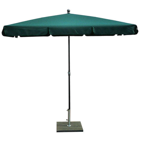 Parasol de jardin 210x130 cm Mât Ø27 mm en Acier Maffei Novara Vert online