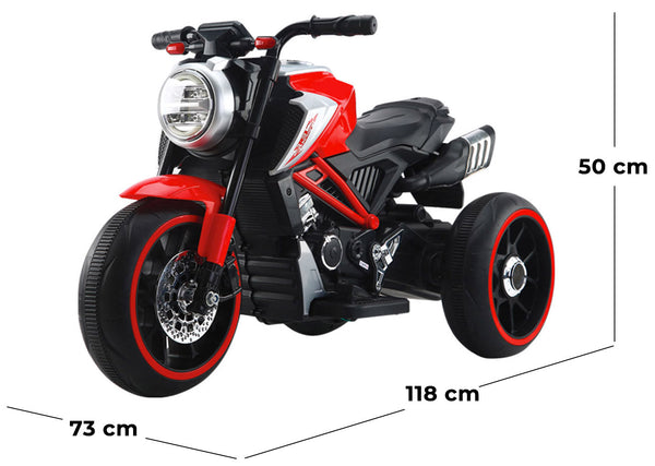 Moto Electrique pour Enfants 12V Vitesse Rouge online