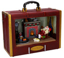 Valigia Scena di Natale in Resina con Luci e Suoni 26,5x21,5x12,5 cm