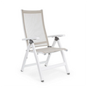 Poltrona Reclinabile 59x71x113h cm Cruise Bianco Gk50