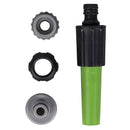 Set Tubo da Giardino con Avvolgitubo 20 m Lancia a Spruzzo Regolabile in PVC PP e Alluminio Verde e Grigio      