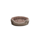 Cuccia Imbottita per Cani e Gatti in Poliestere Coccole Beige