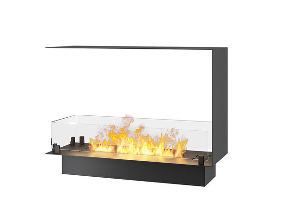 Camino a Bioetanolo da Incasso 80x30x60 cm Infire U800 Slim Nero sconto