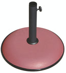Base per Ombrellone da Giardino Ø41,5 cm 15 Kg in Ferro Soriani Terracotta