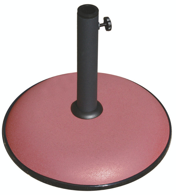 sconto Base pour Parasol de Jardin Ø41,5 cm 15 Kg en Fer Soriani Terracotta