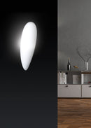 Applique da Interno  E27 in Metallo Bianco