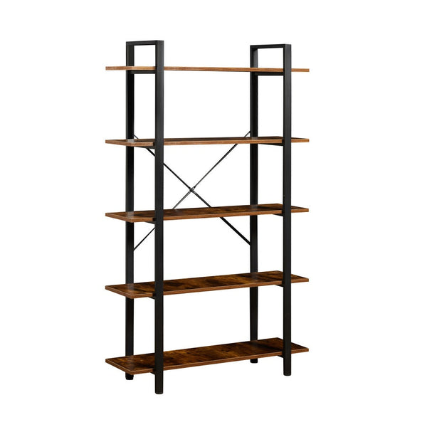 sconto Libreria moderna con 5 ripiani 105x33,5x177,5cm in legno e metallo