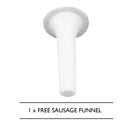 Macchina Tritacarne 38,5x21x38 cm con Piastre Tritacarne di 3 Misure in Acciaio  