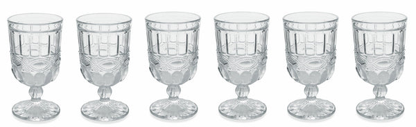 Set de 6 Verres Transparents VdE Tivoli 1996 Nobilis Ø8x14 cm sconto