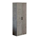 Scarpiera armadio 182x71x38 cm Gabriella cemento