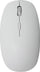 Souris sans fil 2,4 GHz rechargeable en plastique blanc