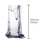 Set 2 Rete Pescatori Misure 200x150 cm