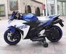 Moto Elettrica per Bambini 12V Kidfun Fast R3 Blu