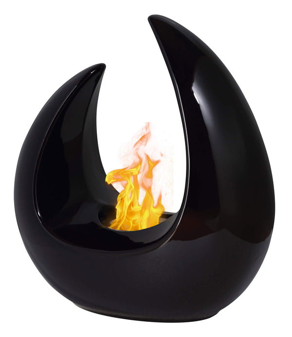 Cheminée Bioéthanol de Table 24x16 cm Qlima FFB207 Noir prezzo