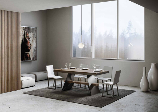 online Tavolo Allungabile 160-264x90x77 cm Baita Evolution Noce