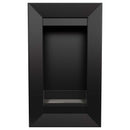 Camino a Bioetanolo da Parete 46x78 cm Flig Las Vegas 2 Nero