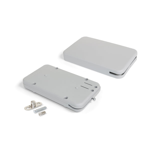 prezzo Mécanisme Minitreuil en Plastique Gris Emuca pour Portes à Rabat et Tournante avec Cap Force 14 Kg