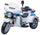 Moto Électrique Police Américaine 3 Roues pour Enfants 12V Kidfun Police Washington Blanc