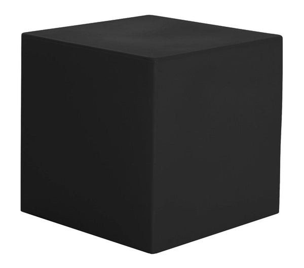 acquista Pouf de jardin 50x50 cm en résine Arkema Pouf Iris Anthracite