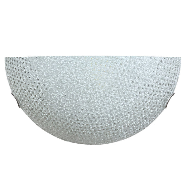 online Applique 1xE27 Crochets Plaque Verre Chrome Sérigraphié Diamant Blanc E-Energy Cassandra