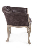 Set 2 Poltrone 60x60x70h cm Diva Dark 