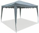 Gazebo da Giardino in Alluminio Richiudibile 3x3m Soriani Tenerè Grigio