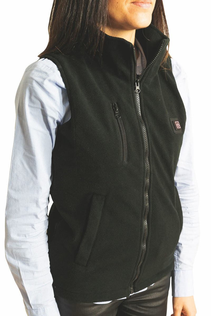 Gilet Riscaldante Unisex 3 Temperature con Powerbank Everest Nero Varie Taglie
