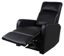Poltrona Alzapersona Elettrica 1 Motore in Similpelle Vandi Nera