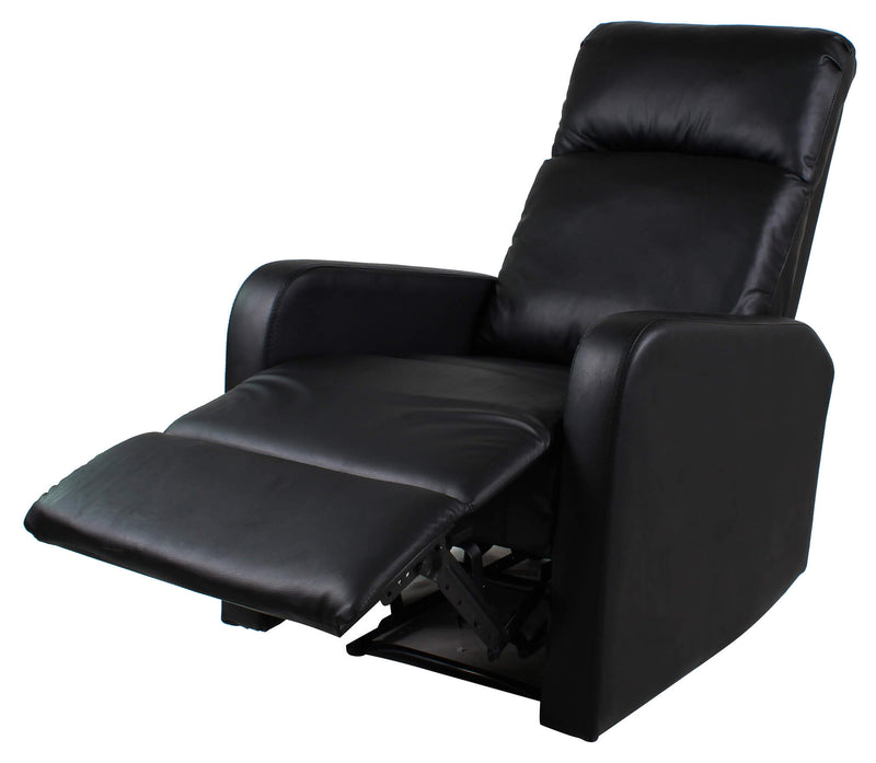 Poltrona Alzapersona Elettrica 1 Motore in Similpelle Vandi Nera