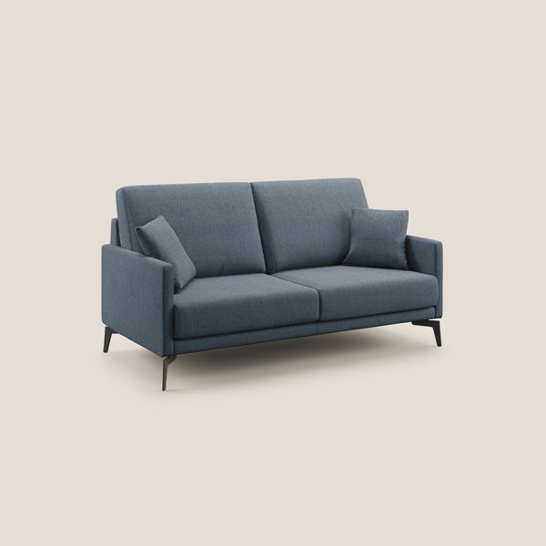 acquista Divano 3 Posti 180x94x90 cm in Tessuto Blu